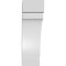 Ekena Millwork 3-in. W x 6-in. D x 10-in. H Merced Architectural Grade PVC Knee Brace BRCP03X06X10MRC - alternate 6